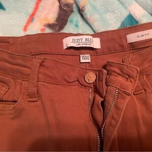 Judy Blue Women's Slim Fit Jeans - Brown